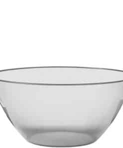 Clear Extra Large Plastic Serving Bowl - 4.7L