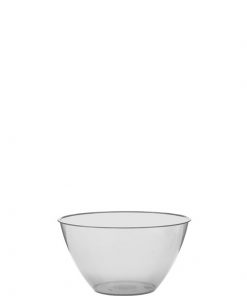 Clear Swirl Bowl