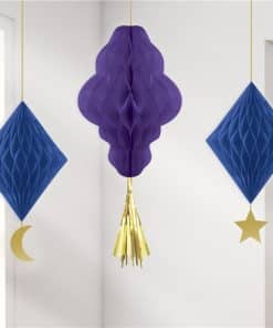 Eid Honeycomb Hanging Decorations