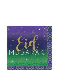 Eid Paper Beverage Napkins