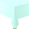 Mint Green Plastic Tablecover