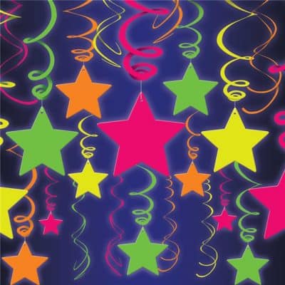 Neon Party Decorations