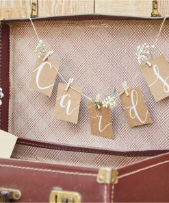 Rustic Country Peg & String Hanging Card Kit