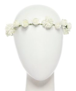 White Flower Headband