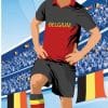 World Cup Football Belgium Stand-In Cutout Decoration