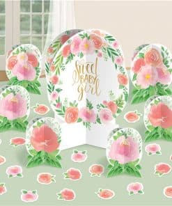 Floral Baby Table Decorating Kit