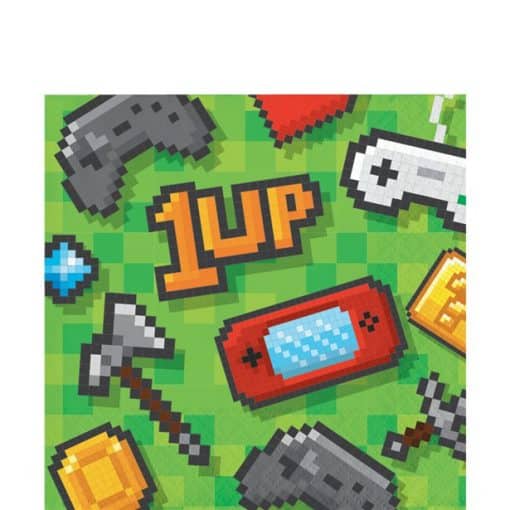 Game On Party Beverage Napkin