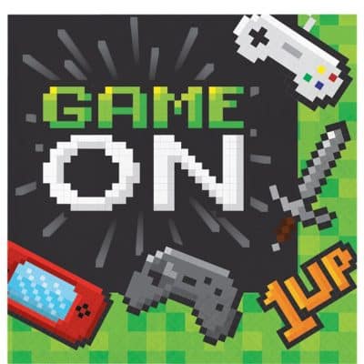 Game On Party Lunch Napkin