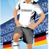 World Cup Football Germany Stand-In Cutout Decoration