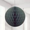 Black Honeycomb Ball Decoration