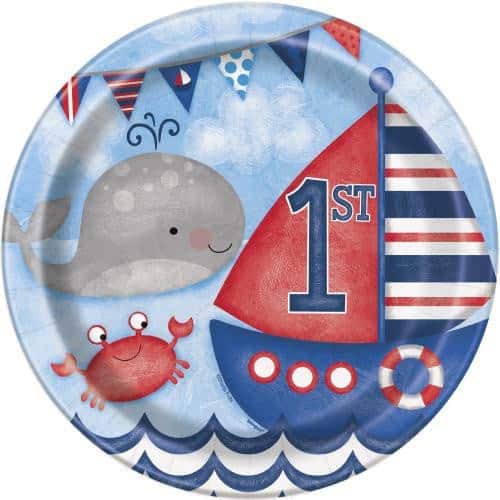 Nautical 1st Birthday Fun Party Supplies