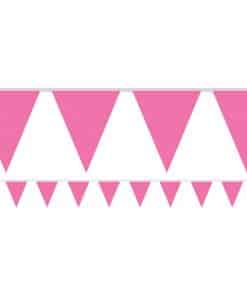 Pink Paper Bunting