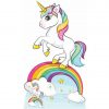 Rainbow Unicorn Cardboard Cutout