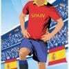 World Cup Football Spain Stand-In Cutout Decoration
