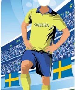 Sweden Football Stand In