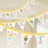 What Will It Bee Party Paper Bunting