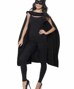 Black Cape & Mask