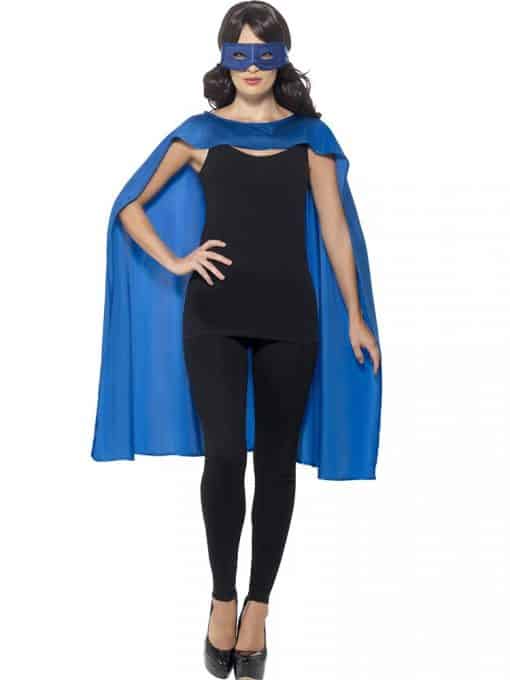 Blue Cape & Mask