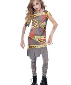 Caution Zombie Child Costume