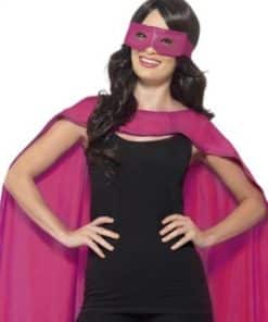 Pink Cape & Mask