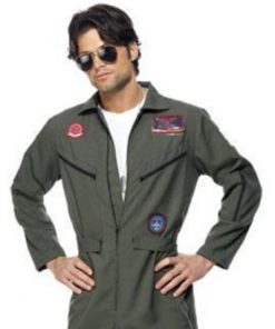 Alternative view of Top Gun Aviator Fancy Dress Costume