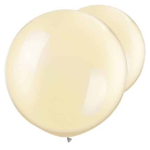Pearl Ivory Giant Latex Balloons