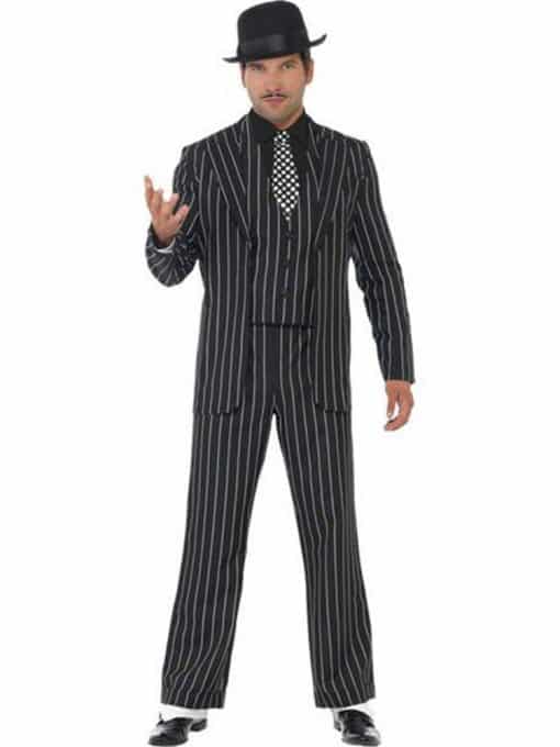 Vintage Gangster Boss Suit Costume