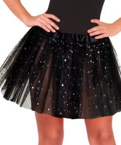 Black Glitter Tutu - Adult One Size
