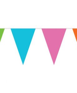 Giant Pastel Plastic Bunting