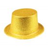 Gold Glitter Top Hat