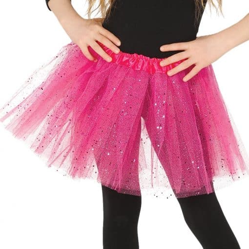 Child Pink Glitter Tutu