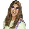 60's Long Neil Brown Wig