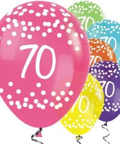 70th Birthday Balloons