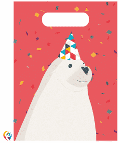 Arctic Party Plastic Loot Bags
