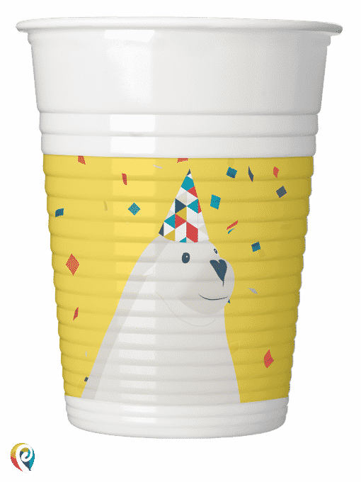 Arctic Party Seal Plastic Cups