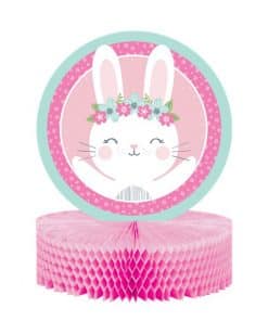 Birthday Bunny Party Honeycomb Centrepiece