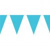 Caribbean Blue Plastic Bunting