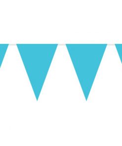 Caribbean Blue Plastic Bunting