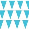 Caribbean Blue Plastic Bunting