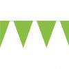 Lime Green Plastic Bunting