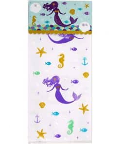 Mermaid Wishes Party Treat Bags Kit