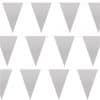 Silver Plastic Bunting