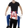 Sinister Clown Piggy Back Costume