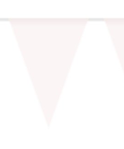 White Plastic Bunting