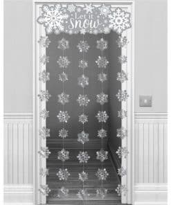 Let It Snow Door Curtain