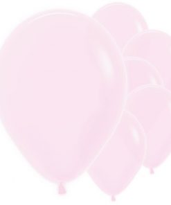 Pastel Matt Pink Latex Balloons