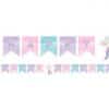 Mermaid Shine Iridescent Happy Birthday Bunting