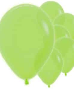 Neon Green Balloons