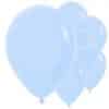 Pastel Matte Blue Balloons