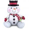 Sitting Snowman Balloon